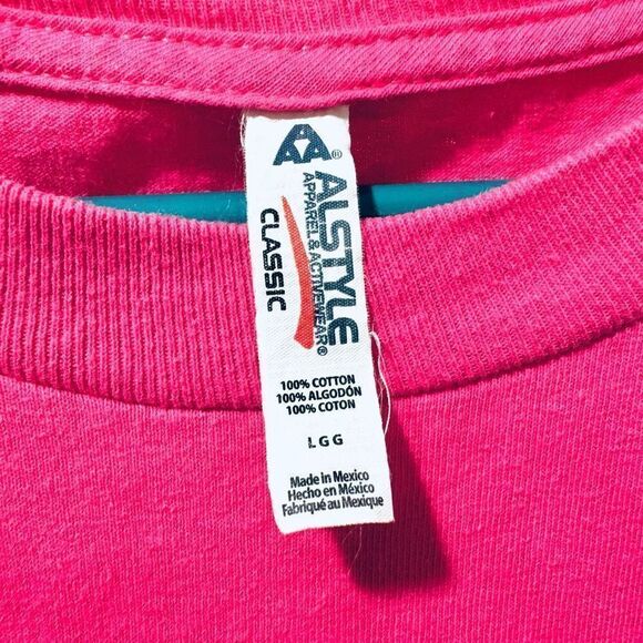 Vintage 90’s Pink Butterfly T-Shirt - Picture 4 of 4